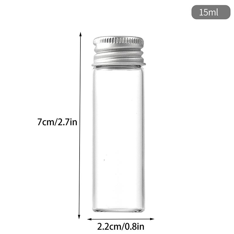 Coffee Bean Glass Tube With Aluminum Tool Bottled Tubes Grain Storage Wooden Sealed Airtight Canisters