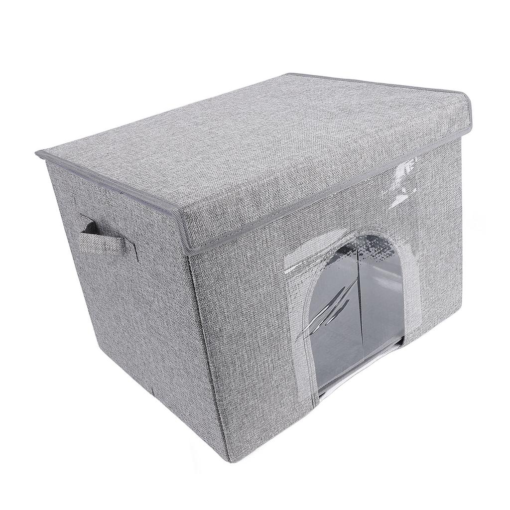 Foldable Pet House with Ice Packs Comfortable Portable Indoor Pet Cave All Season for Home Travel