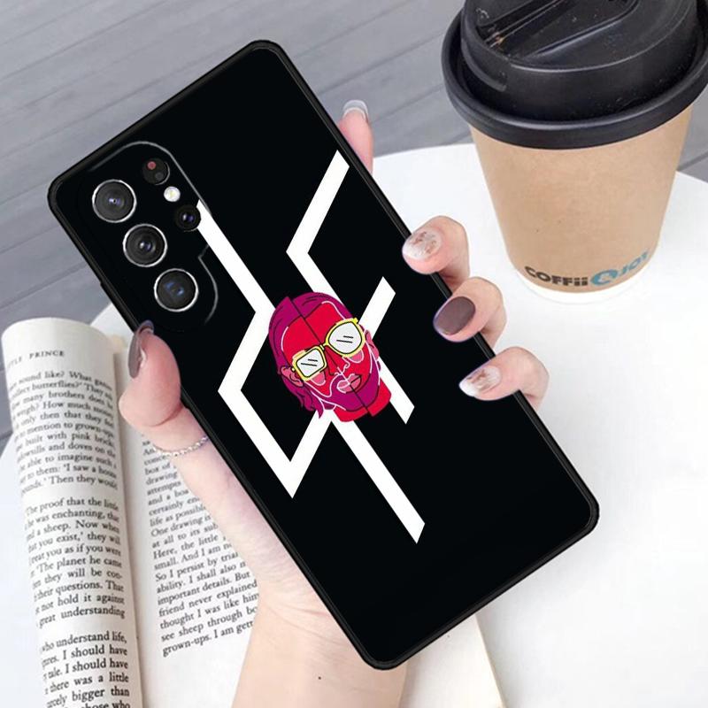 PNL QLF Rapper Singer phone case Cover For Samsung Galaxy S24 S25 Ultra S21 S22 Ultra S10E Note 10 Plus Note 20 FE S23