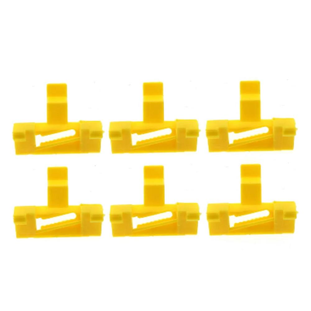 6 szt. Klips Listwy Ozdobnej Listwa Szyby Przedniej Trwały Dla Volvo S60 XC70 V70