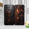 Art Mechanical Wood Texture Pattern Silicone Phone Case for Google Pixel 9A 8A 7A 6A 6 7 PRO 8 9 Pro XL 5G Shockproof Soft Cover