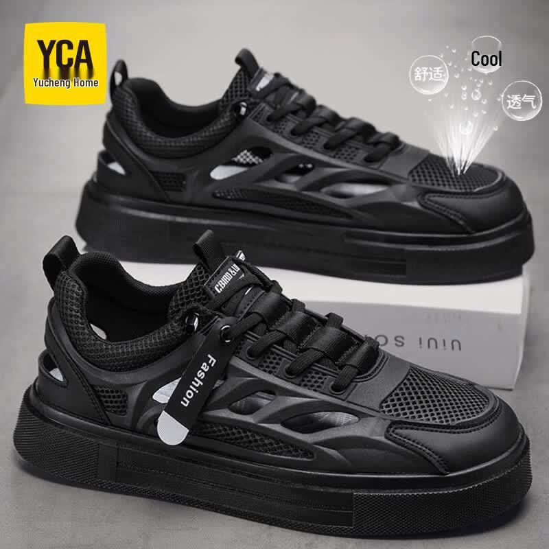 YCA Men s Breathable Mesh Casual Sneakers 43