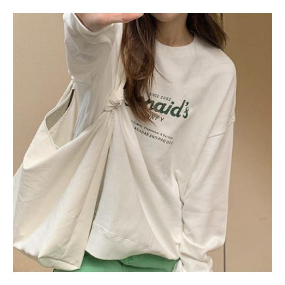 Navava Round Neck Long Sleeve Sweatshirt Nt1464