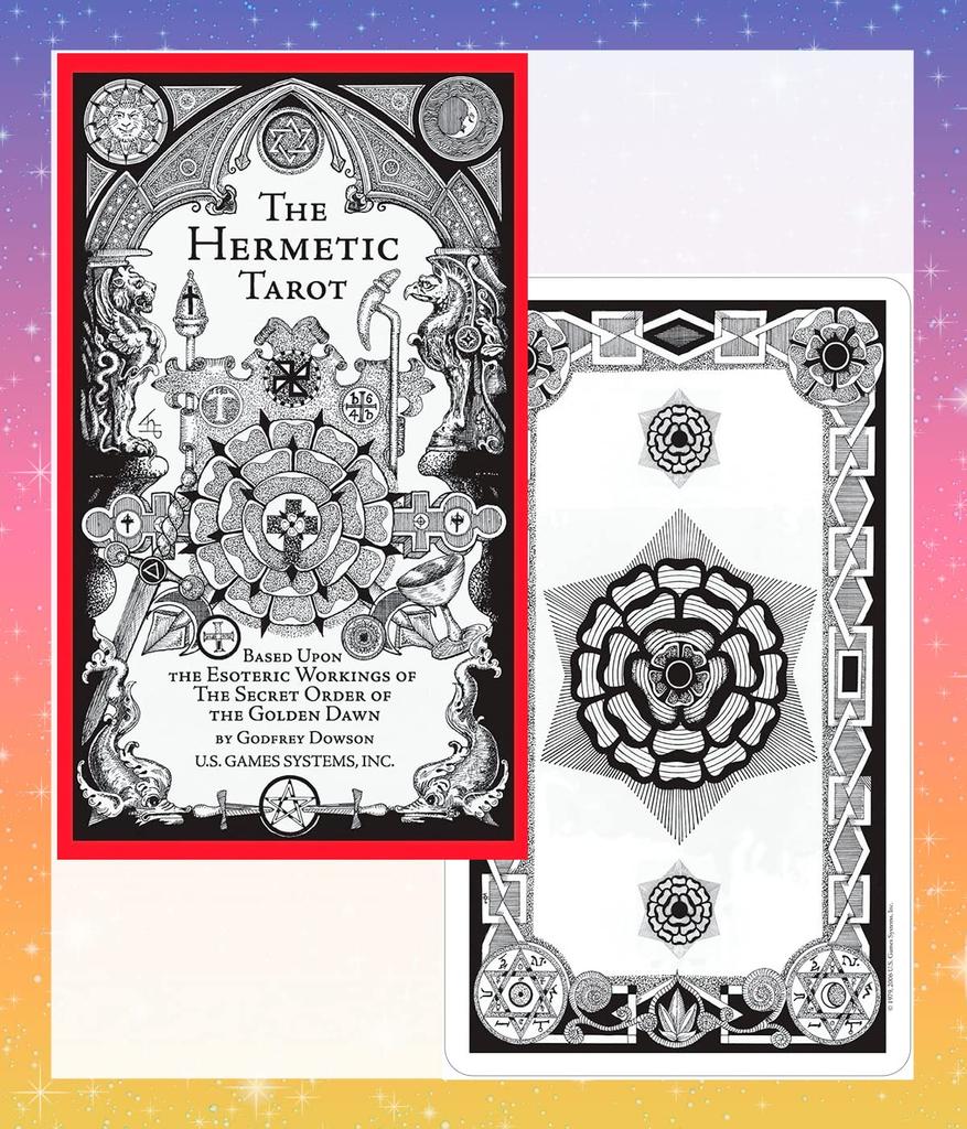 Hermetic Tarot Deck for Includes Japanese by lulucouture Beginners, Instructions, [Authentic]