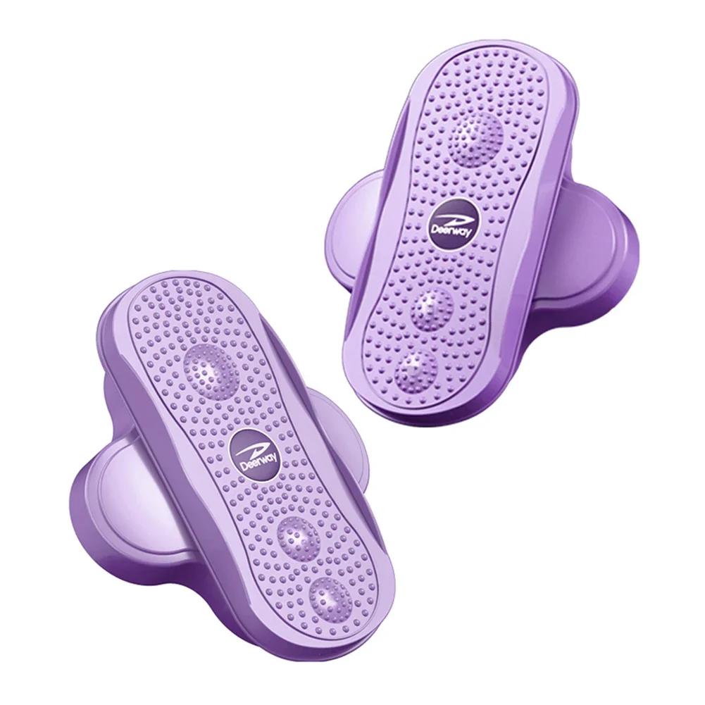 

Waist Twisting Disc Split Type Rotatable Waist Exercise Twisting Boards Foot Massage Easy to Carry Lose Weight for Muscle Relaxat Practical Use фиолетовый