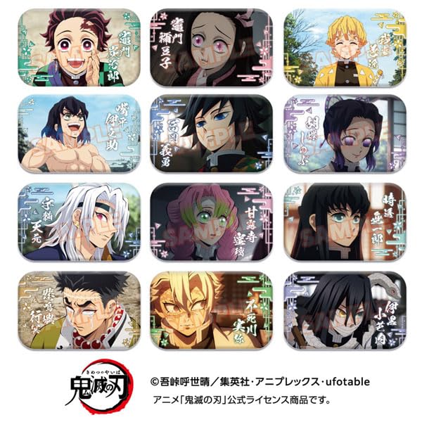 

Аниме Kimetsu no Круглый значок 8 коробок Клинок, рассекающий демонов 12 штук