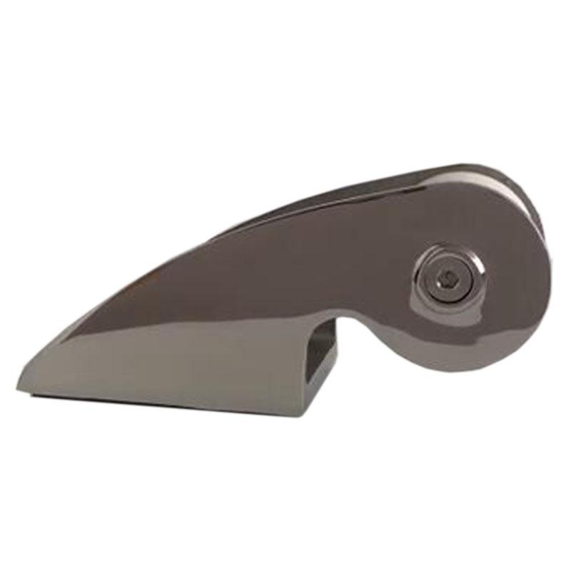 Marine Grade 316 Stainless Steel Fixed Anchor Bracket Rubber Roller for Boat Yacht Bow Anchor Marine Accessory