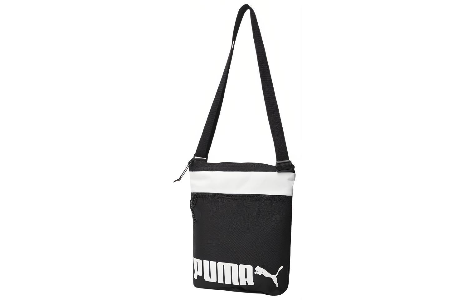PUMA Fabric Shoulder Bag, Crossbody Bag Regular Unisex Black 074526-01