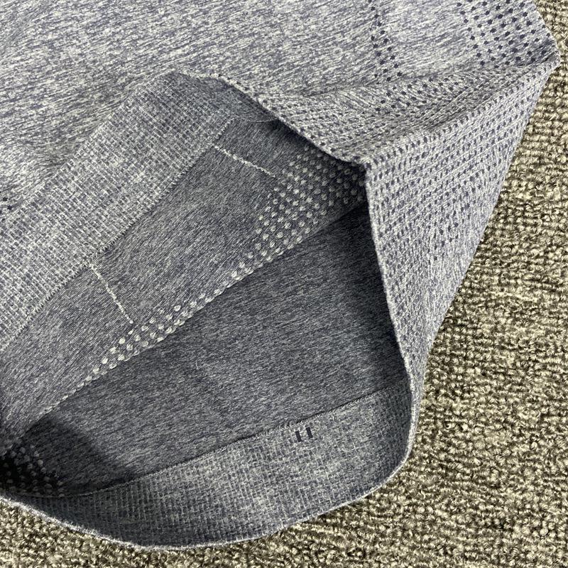 Nahtloser Yogaanzug für Damen: Langärmeliges Punkt-Top & Hochtaillierte Hüfthebende Hose