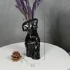 Art Human Body Vase Ceramic Flower