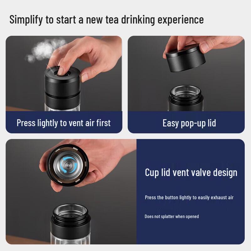 Fuguang Double-Wall Stainless Steel Portable Water Bottle