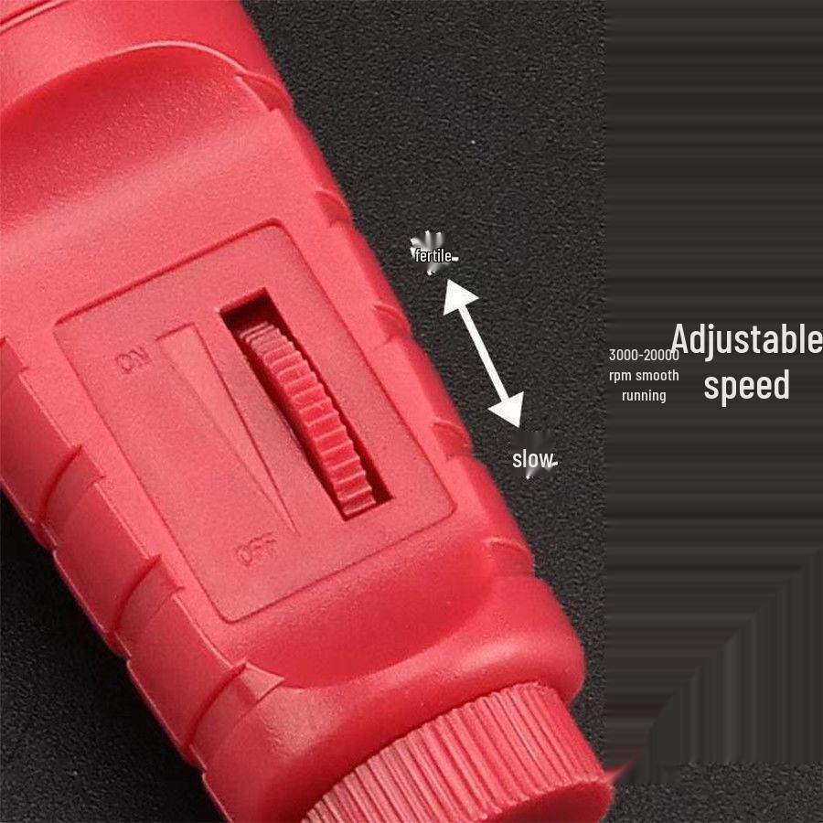 Pen-type Electric Nail File Set with EU/US Plug for Home or Salon Use