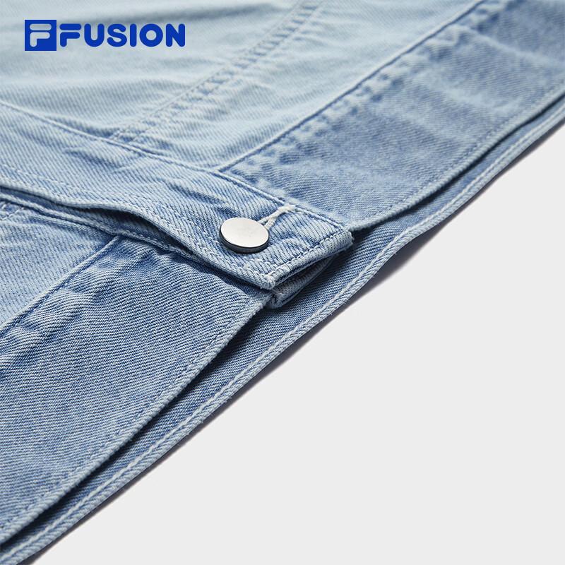 FILA FUSION Washed Denim Jacket