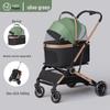 Lightweight Foldable Pet Stroller for Small Dogs & Cats