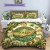 IT Pattern Bedding Quilt Set Quilt Cover Pillowcase Home Decoration Birthday Gift (1 * Duvet Cover + 2 * Pillowcase, Without Core)