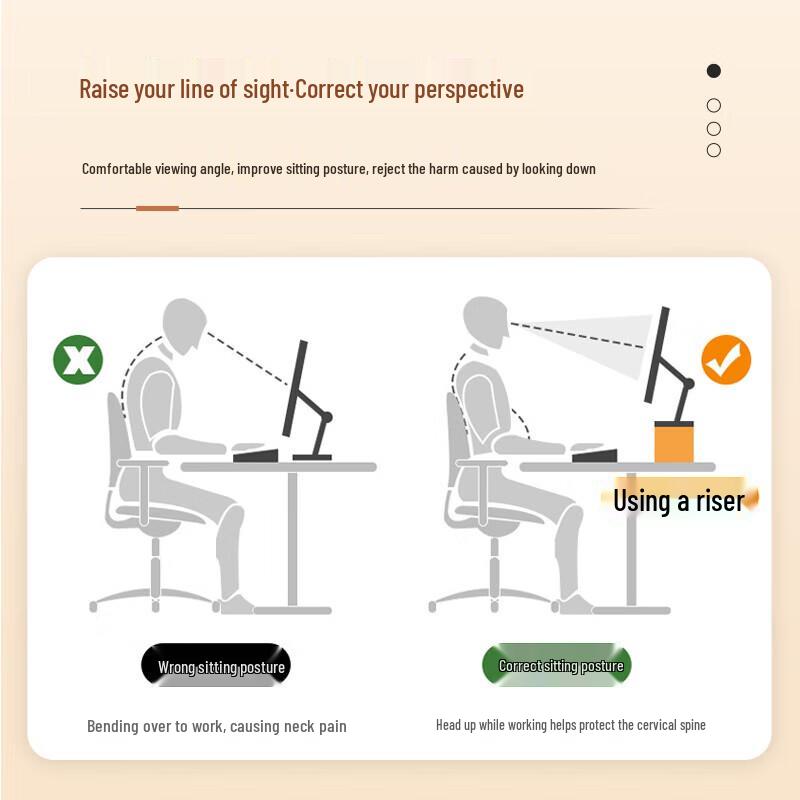 Double Drawer Monitor and Laptop Riser
