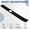 Car Interior Handbrake Blind Shutter Slider Strip Antidust Cover Trim 1Z0713187 For Skoda Octavia 2 A5 Superb Mk2 3T