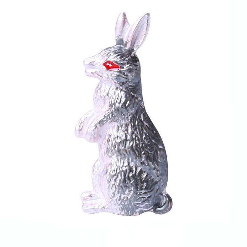 

Blucome, милая брошь в виде кролика, женская брошь для пальто, костюма, сумки, булавки для лацканов, украшения для свадебной вечеринки, подарки на Новый год серый