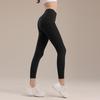 Naked high waist, abdomen, hip lift, pocket sweatpants, women's Barbie shark pants, high-intensity running fitness yoga pants