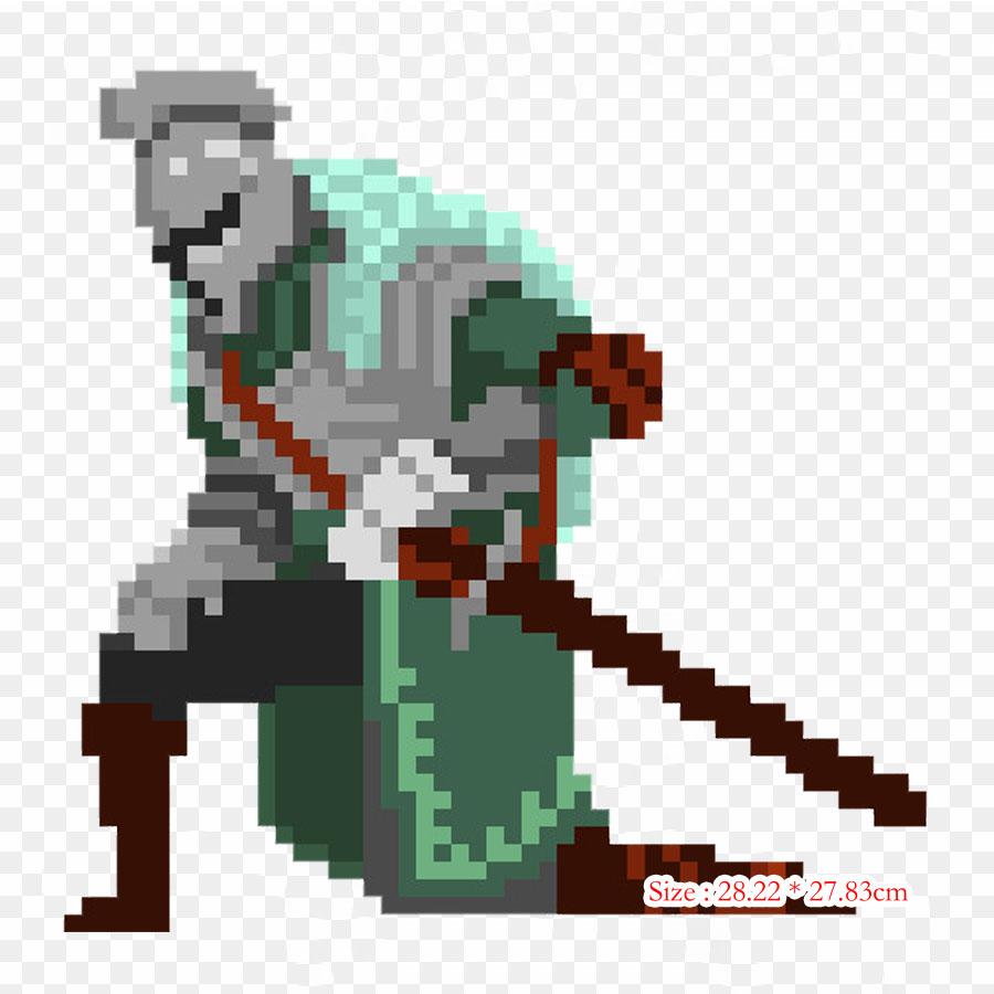 

Dark Pixel Art Dark Iii термопереносная печать с утюгом, виниловые нашивки, наклейки для одежды, аппликации «сделай сам», моющиеся нашивки