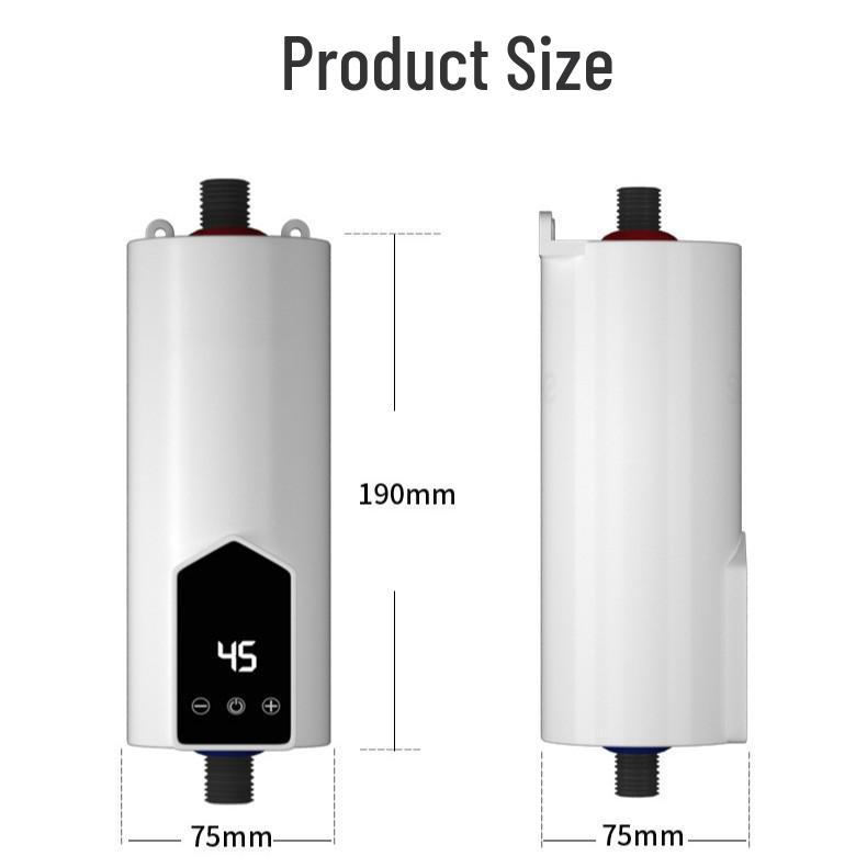 Instant Electric Water Heater for Kitchen & Bathroom – Fast Heating, Dual-use, Constant Temperature