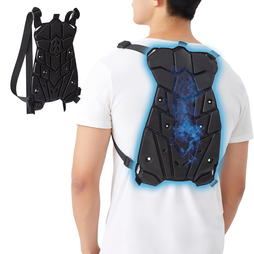 New Summer 2025 Two Sizes for Backpacks and Backpack Cooling Workwear Back Cooling Heat Cooling to the Heatstroke Summer Natural Car For Children and