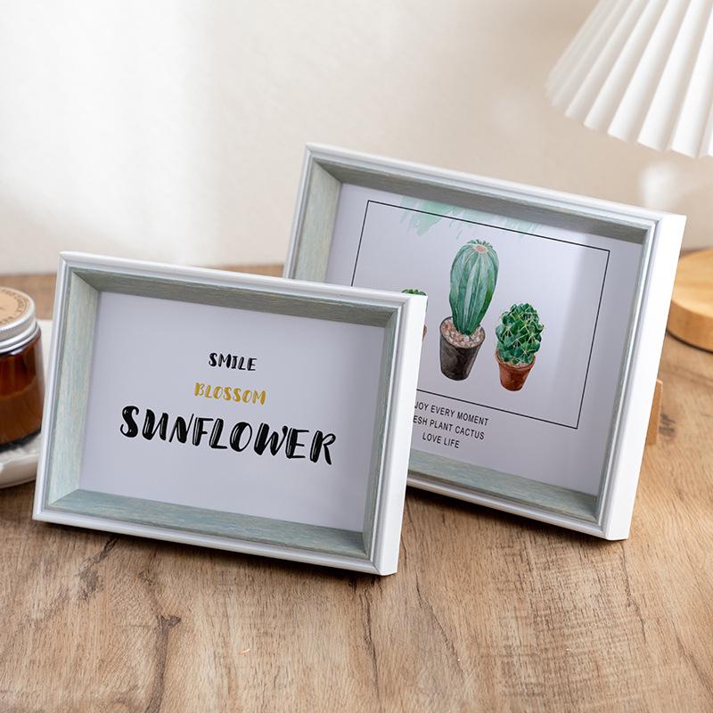 Creative 5-10 Inch Picture Frame for Tabletop & Wall Display