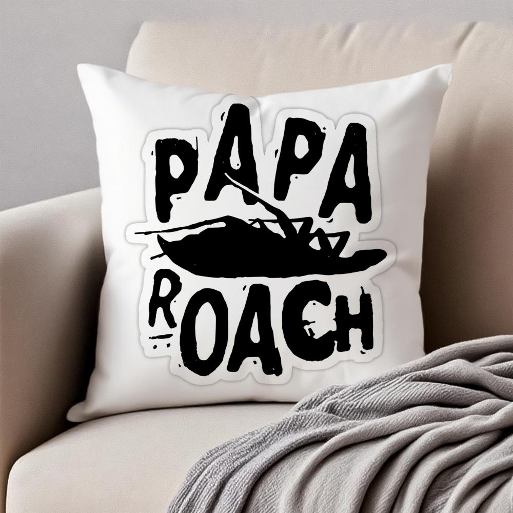 Classic PPapaS RRoach Cushion Cover Pillowcase Antidustmite Invisible Zipper Short Plush Sofa Cushion