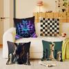 Cool International Chess Pillow Case Square Pillow Bedroom Sofa Leisure Comfort Cushion Car Home Decoration