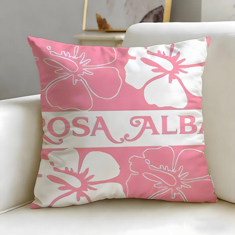 popular fashion brand Alba Rosa Cushion Cover Soft & Easy-Wash Pillow Case – Versatile for Couch, Bed, Travel and Office