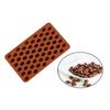 3D Coffee Beans Chocolate Mold Candy Gummy Ice Cube Tray Cake Decoration Silicone Bakeware Pastry Tools Kitchen Baking Wax Melts