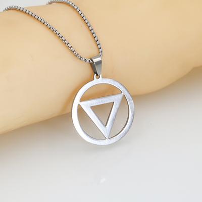 Men/'s inversé Pentacle Pentagramme Étoile Boy/'s étain Pendentif GRATUIT Collier