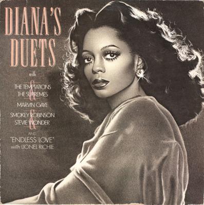 Disc LP DIANA ROSS - Duetele Dianei STML12163 Motown 1982 UK Soul/Funk Folosit