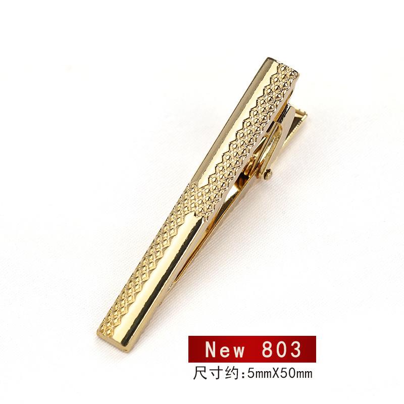 Business Versatile Men'S Dress Gold Tie Clip Marriage Men'S And Women'S Pin Korean Version Security Laveclip Fashion Laveclip