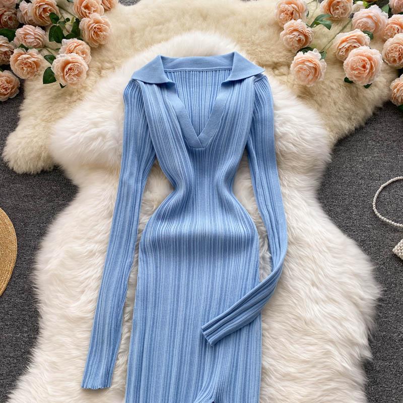 Buy Solid Women's Sweater Dress Sexy Elastic Long Sleeve Knit Dress Female High Waist Slim Side Split Dresses 2021 Autumn at affordable prices free shipping, real reviews with photos Joom Buy Solid Women's Sweater Dress Sexy Elastic Long Sleeve Knit Dress Female High Waist Slim Side Split Dresses 2021 Autumn at affordable prices free shipping, real reviews with photos Joom