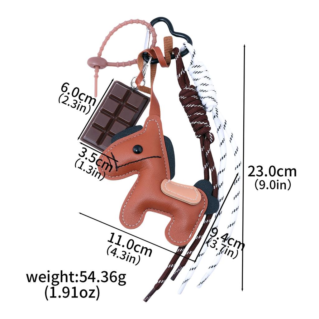 New Braided Rope Bag Pendant Personalized Keychain Bag Pendant Series Sausage Dog Shaped Keyring Hanging Decoration For Gift