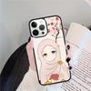 Muslim Islamic Eyes Arabic Hijab Girl Phone Case Cover for iPhone 17 Air 16 15 14 13 11 12 Pro Max Plus Coque