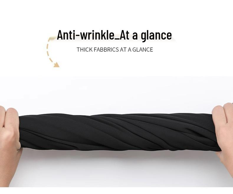 Petite Drapey High-Waisted Slimming Double-Button Pants for Women - Spring/Autumn