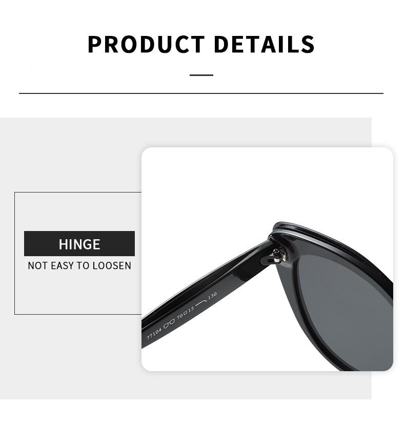 High-End Women's Leopard Print Cat Eye Sunglasses - Slimming Retro European & American Style