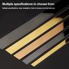 Self-adhesive Metal Molding Trim Stainless Steel Waterproof Decoration Line Mirror Edging Edge Banding Strip