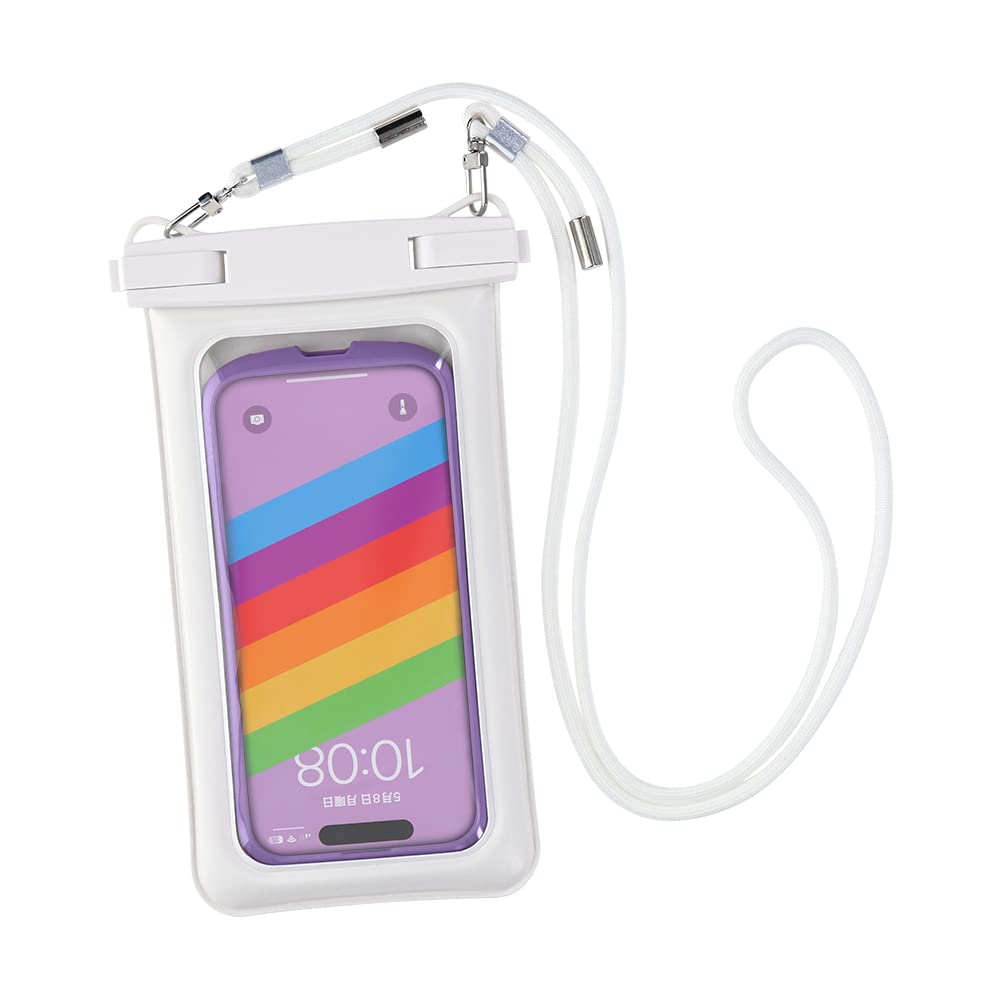 

Водонепроницаемый чехол для смартфона Owltech Face Подходит до Ремешок Идеально для и Белый [Плавучий, Распознавание, Устройства до 6,7 дюймов] Пылезащитный, Водонепроницаемый, IP68, белый