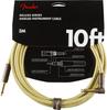 Fender Deluxe Series Instrument Tweed 08 Cable, Straight/Angle, 10',