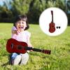 EXCEART Guitar for Beginners Wood Folk Guitar Music Learning Instrument Beginners 23-inch