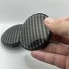 4 Teile/satz 68mm 3D Carbon Fiber Universal Auto Rad Center Hub Caps Abdeckung Kit Auto Zubehör ABS Auto Styling Teile zubehör