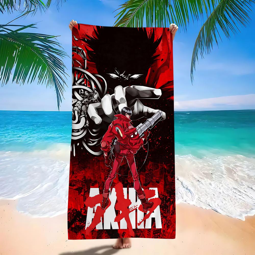 1pc Akira 1988 Film Microfiber Beach Towel Absorbent Quick dry Soft Yoga Swimming Resort Mountain Climbing Towel