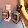 Creative Watch Charge Stand Holder Display Bear Support Cgarging Holder Watches Gift Watch Stand Storage Tray Display Stand