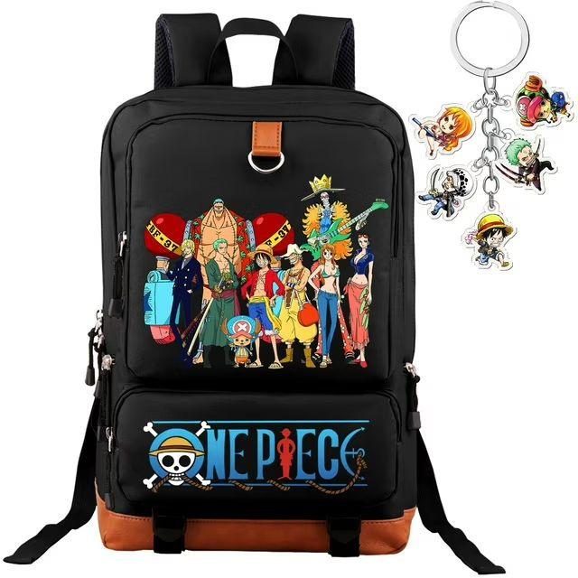 Animation Cartoon Printing Student Schoolbag Large Capacity Computer Bag Men'S And Women'S Backpack