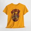 Venture Bros Monarch Behold Slogan Men's Gold White Gray Blue Tees T-Shirt Size S-5XL
