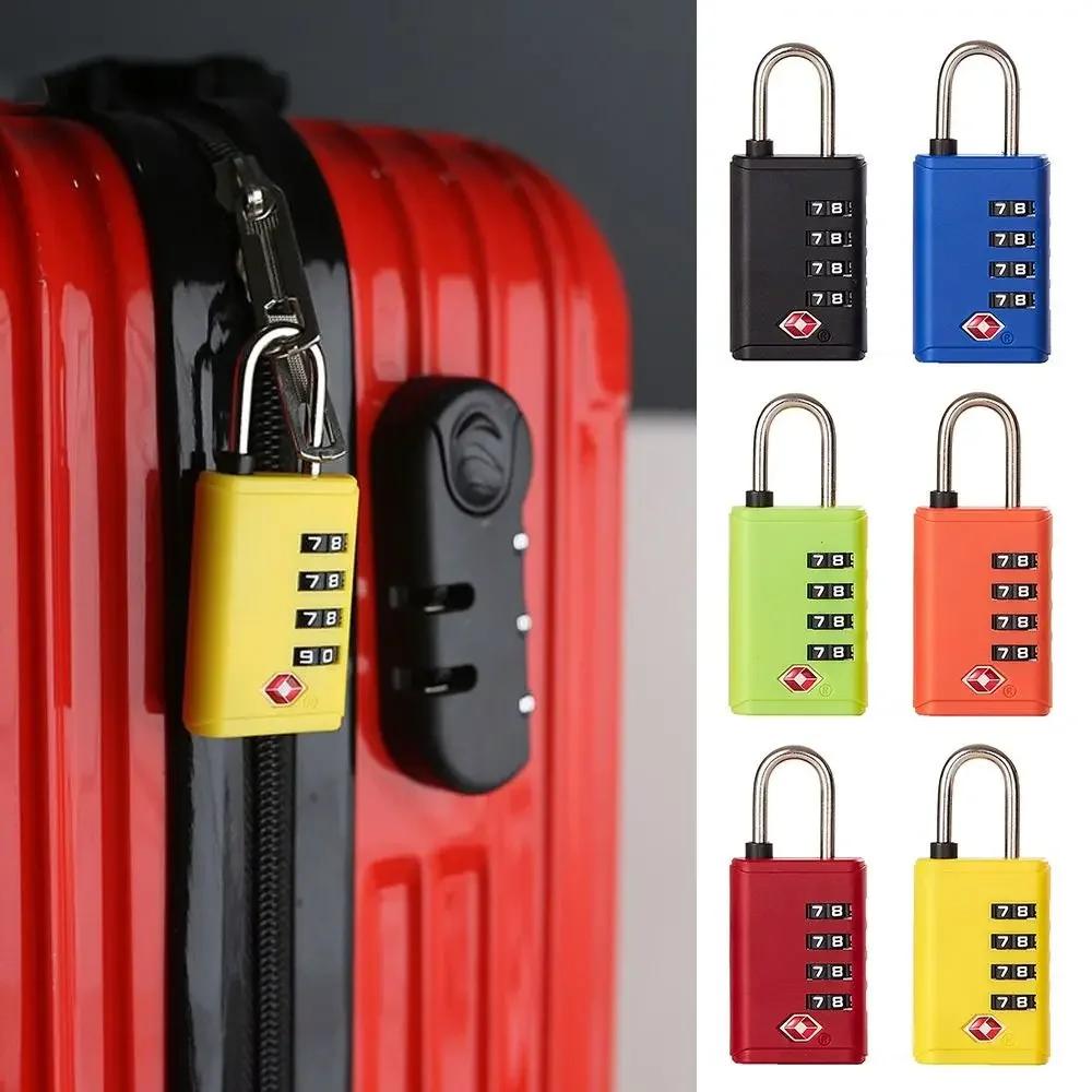 Creative TSA 4 Digit Combination Lock Anti-theft Security Tool Customs Password Lock Cabinet Padlock for Travel