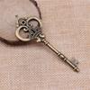 1Pieces 82x32mm Big Key Charms Antique Bronze Color For Jewelry Brand: WYISYWG